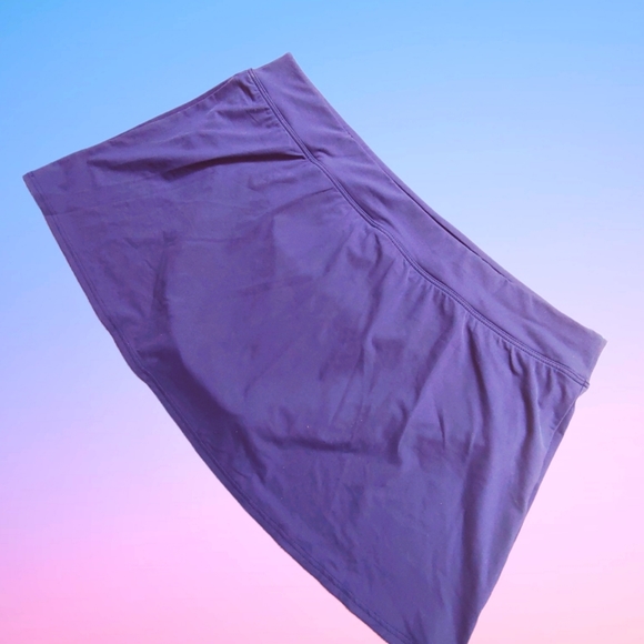 LAND'S END New One Piece Swim Bottom Skirt Skort With Attached Panty - Picture 2 of 5